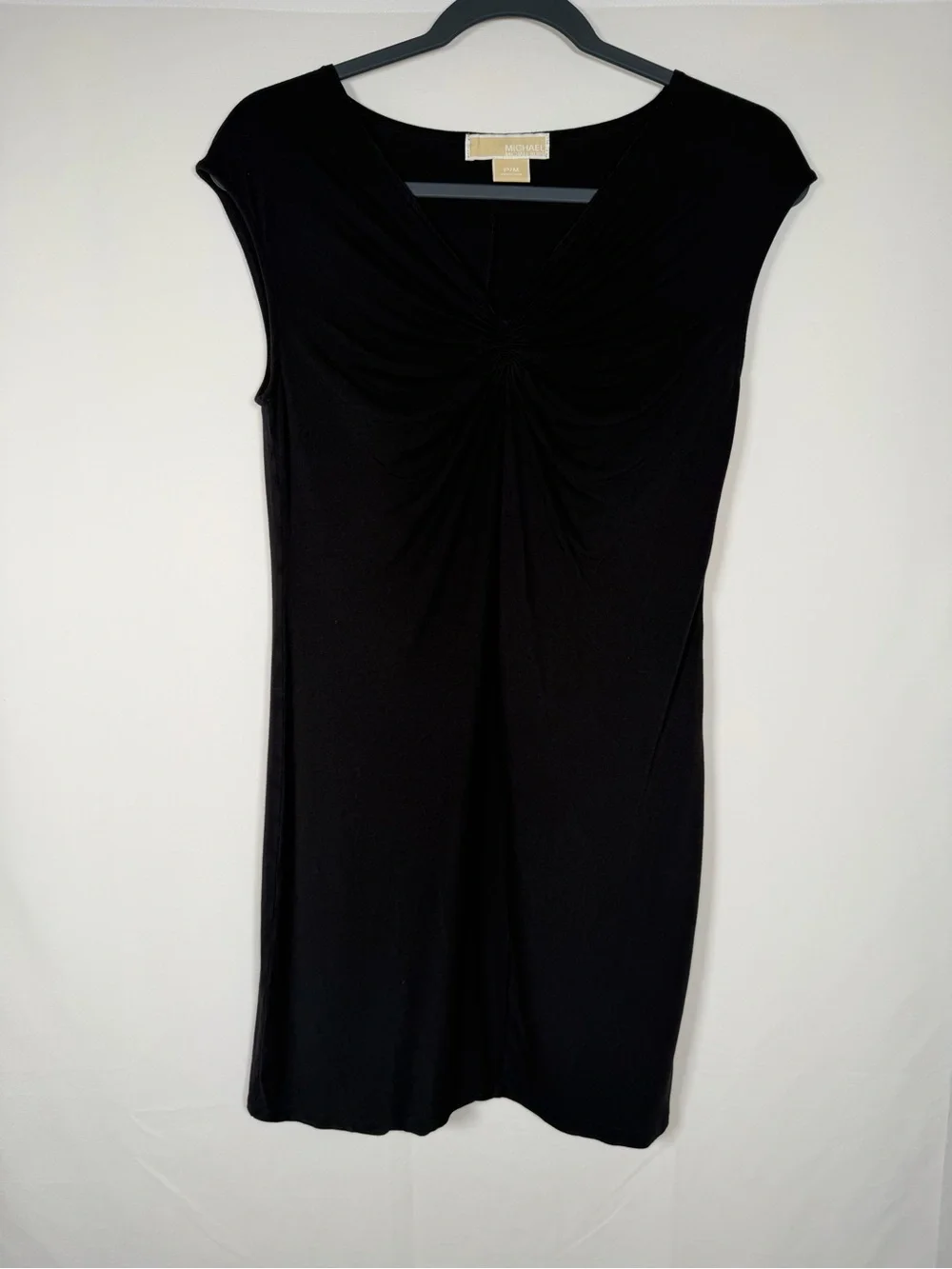 Michael Kors Black Mini Dress‎ with Twist Front